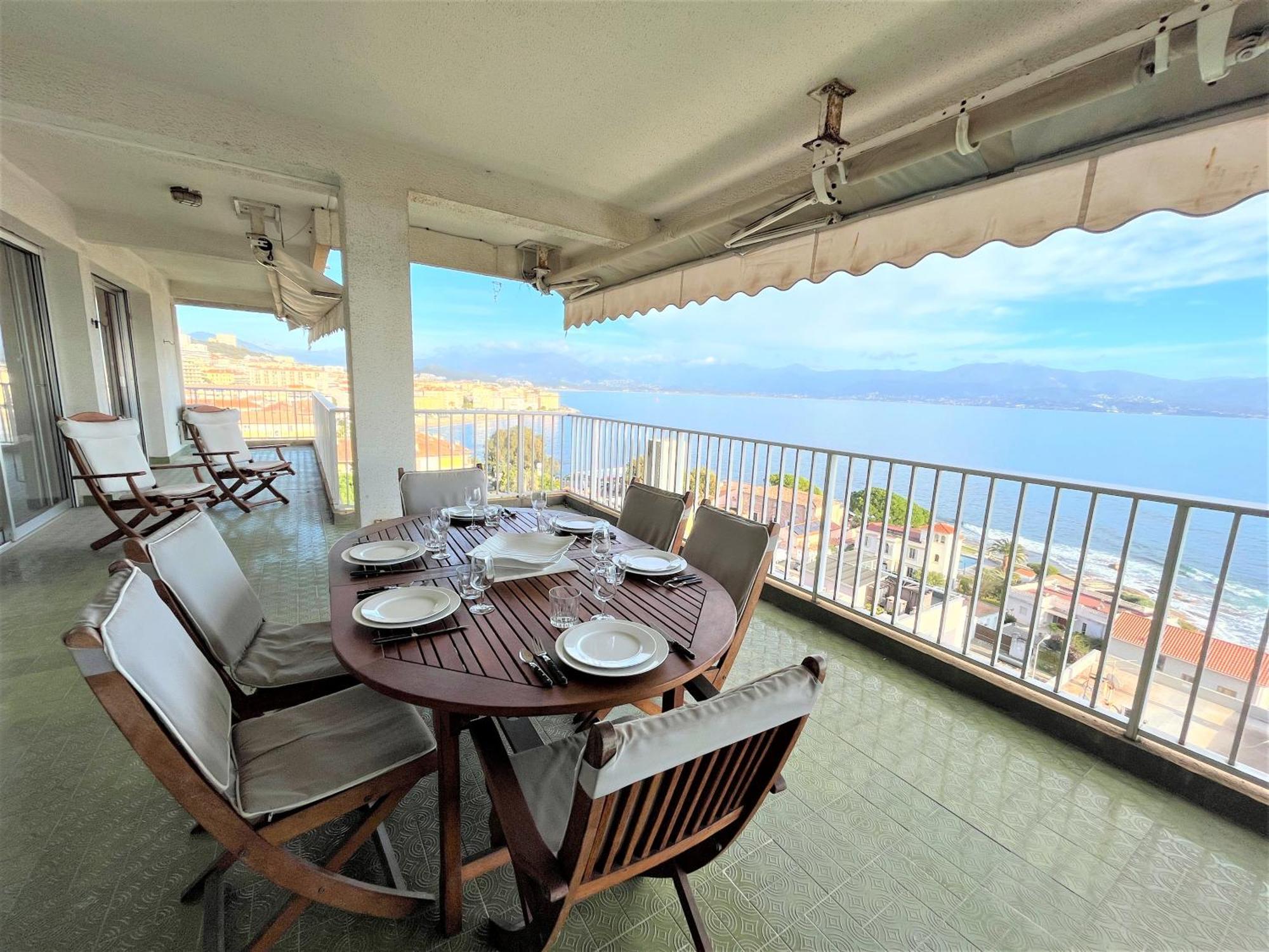 Appartement Vue Mer Carmino Ajaccio Ajaccio  Exteriér fotografie
