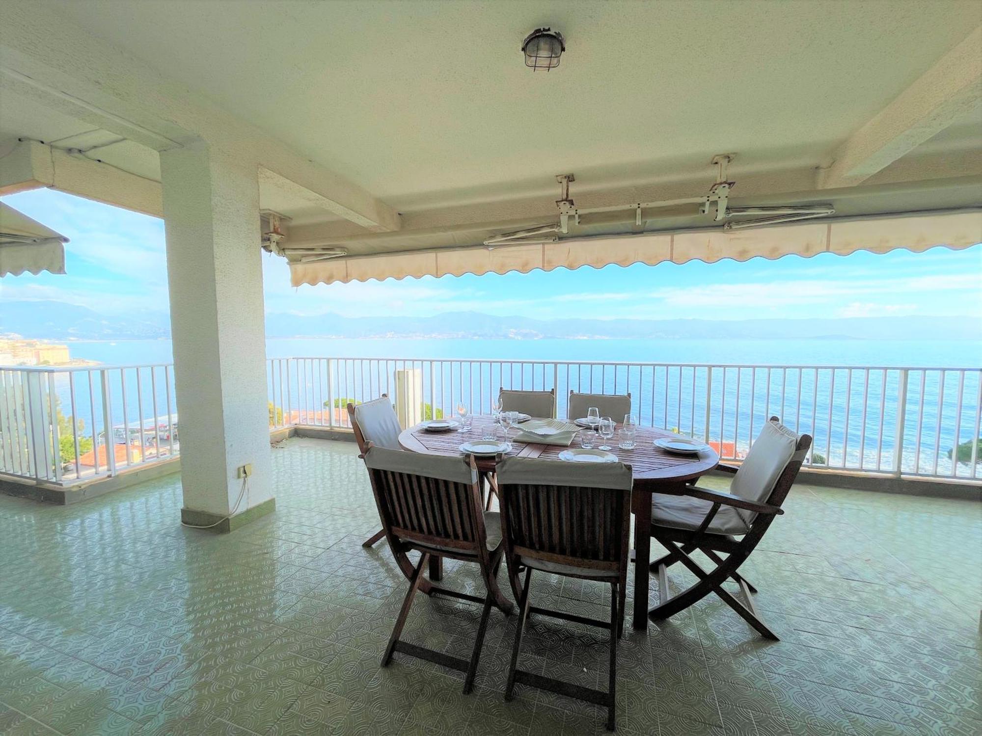 Appartement Vue Mer Carmino Ajaccio Exteriér fotografie