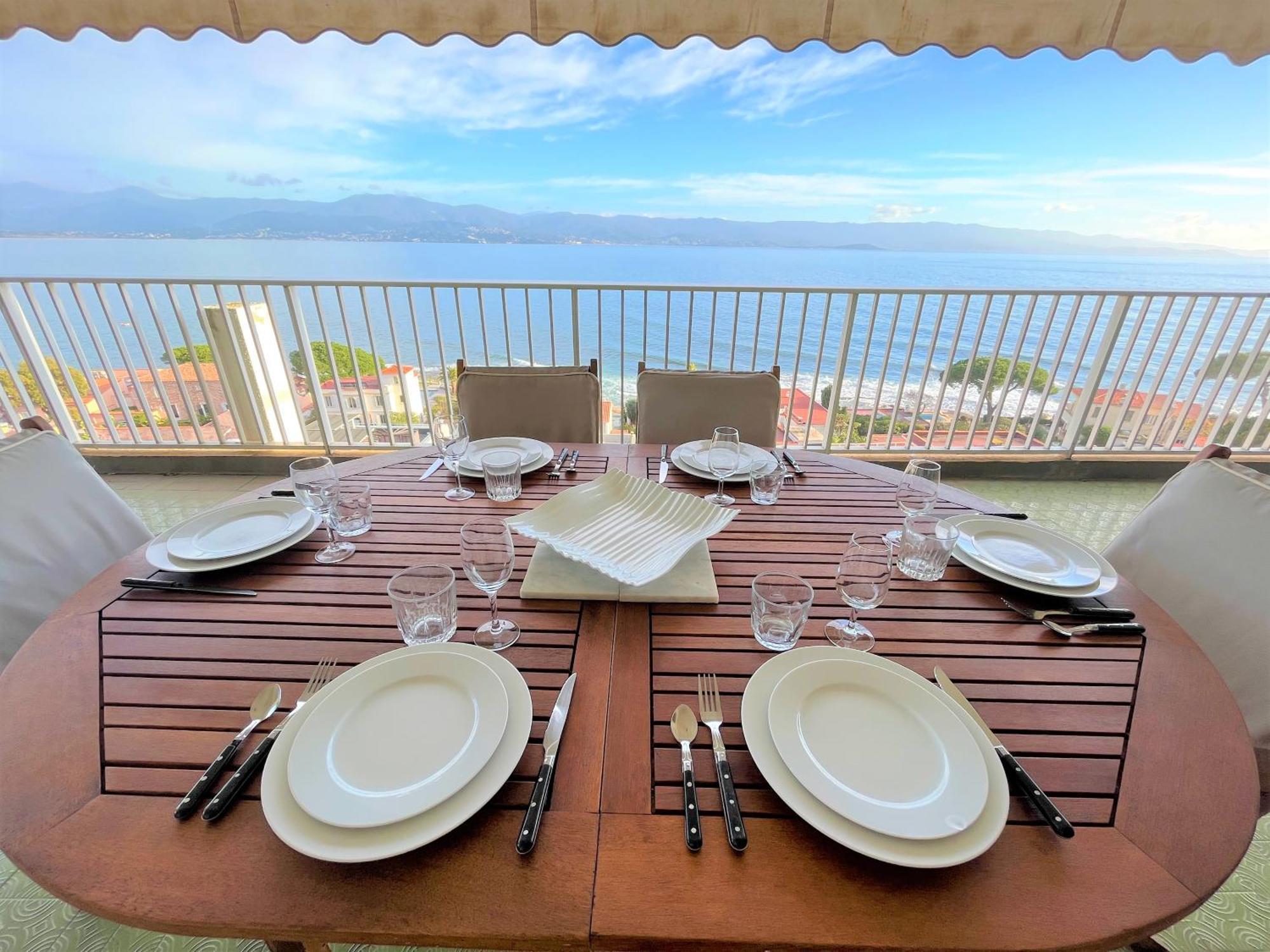 Appartement Vue Mer Carmino Ajaccio Ajaccio  Exteriér fotografie